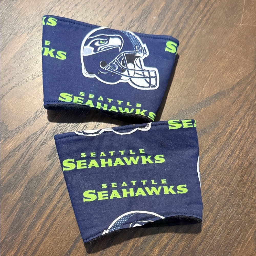 Seattle Seahawks coffee sleeves